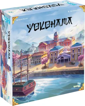 | Yokohama | Strategy Board Game | Worker Placement Set in Japan | 2 to 4 Players | 90 Minutes | Ages 14 