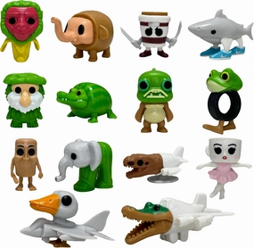 14 Pcs Italian Brainrot Action Figures,Cute Cartoon Cake Toppers Birthday Decorations Gift for Game Fans Office Room Figurine Decor