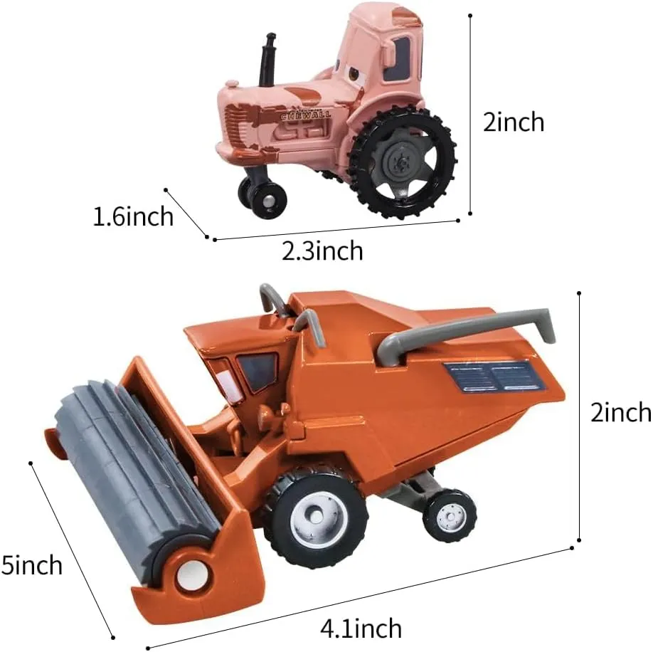 1:55 Diecast Vehicles for Kids Boys Frank Toy Car Movie Toys