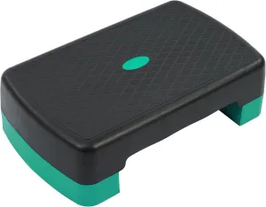 18" Workout Aerobic Stepper Step Platform with 2 Risers