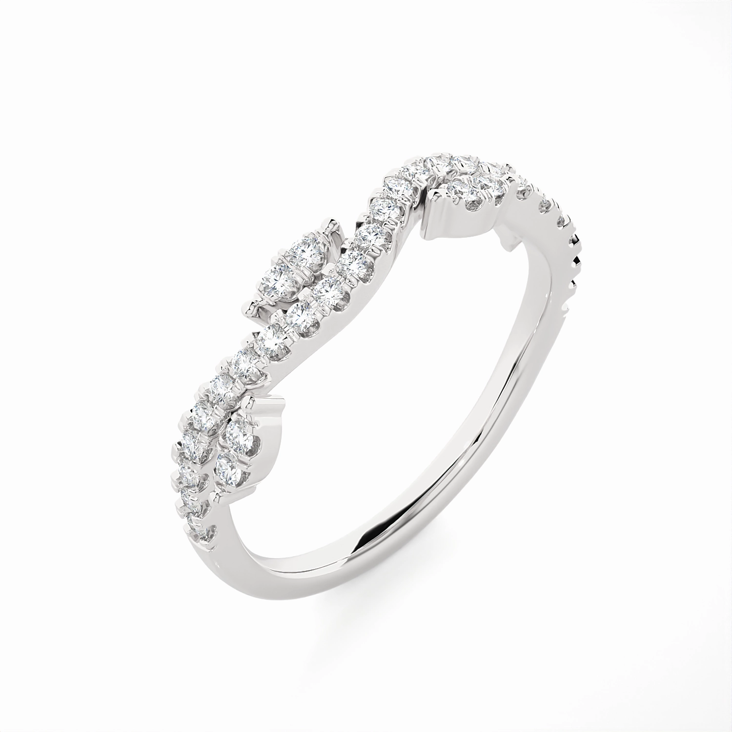 1/3 ctw Round Lab Grown Diamond Ring