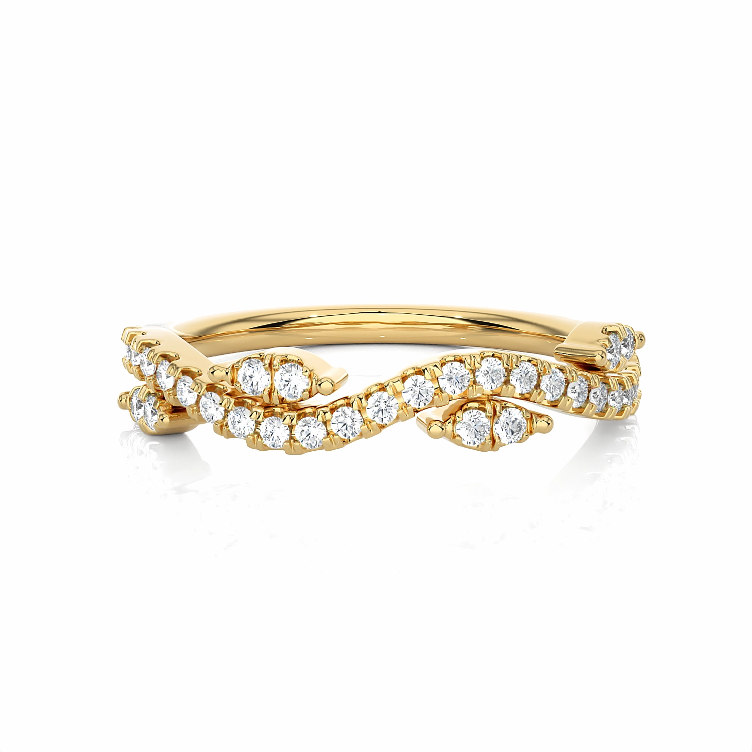 1/3 ctw Round Lab Grown Diamond Ring