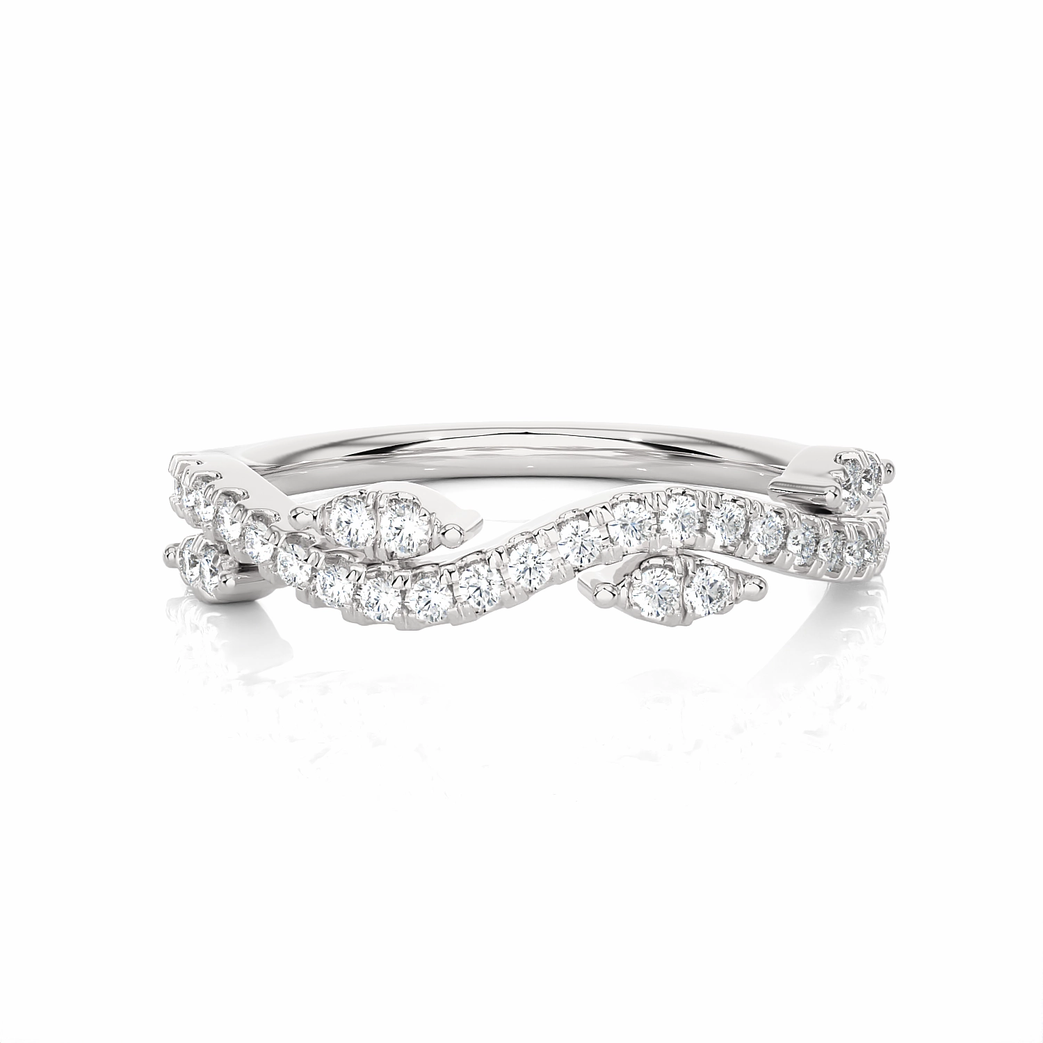 1/3 ctw Round Lab Grown Diamond Ring