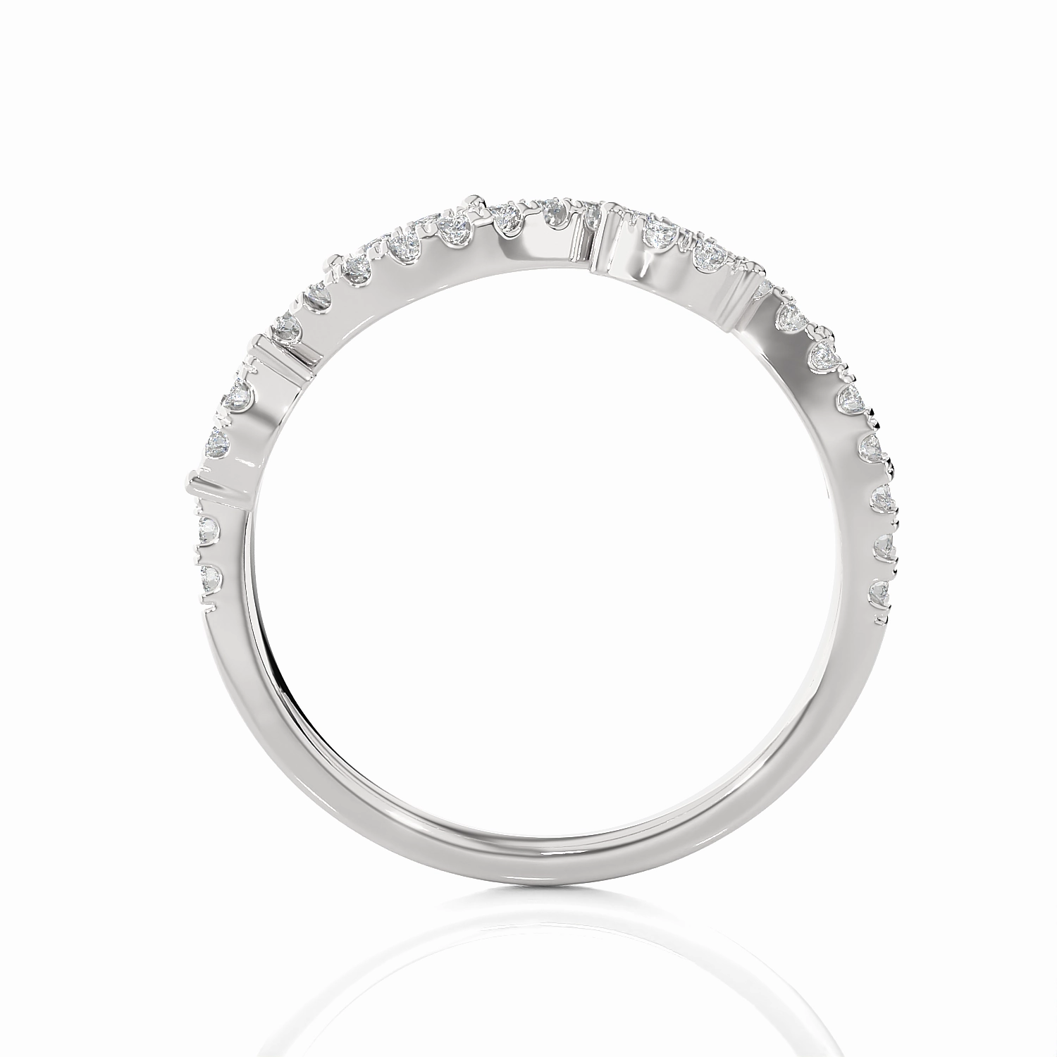 1/3 ctw Round Lab Grown Diamond Ring