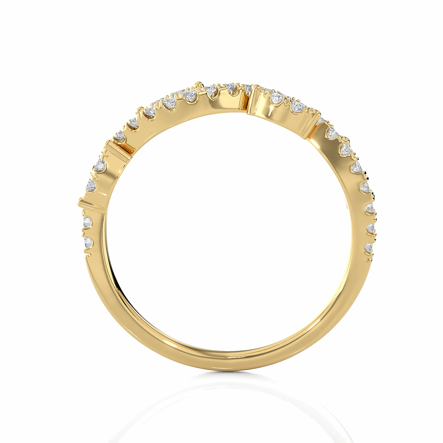 1/3 ctw Round Lab Grown Diamond Ring