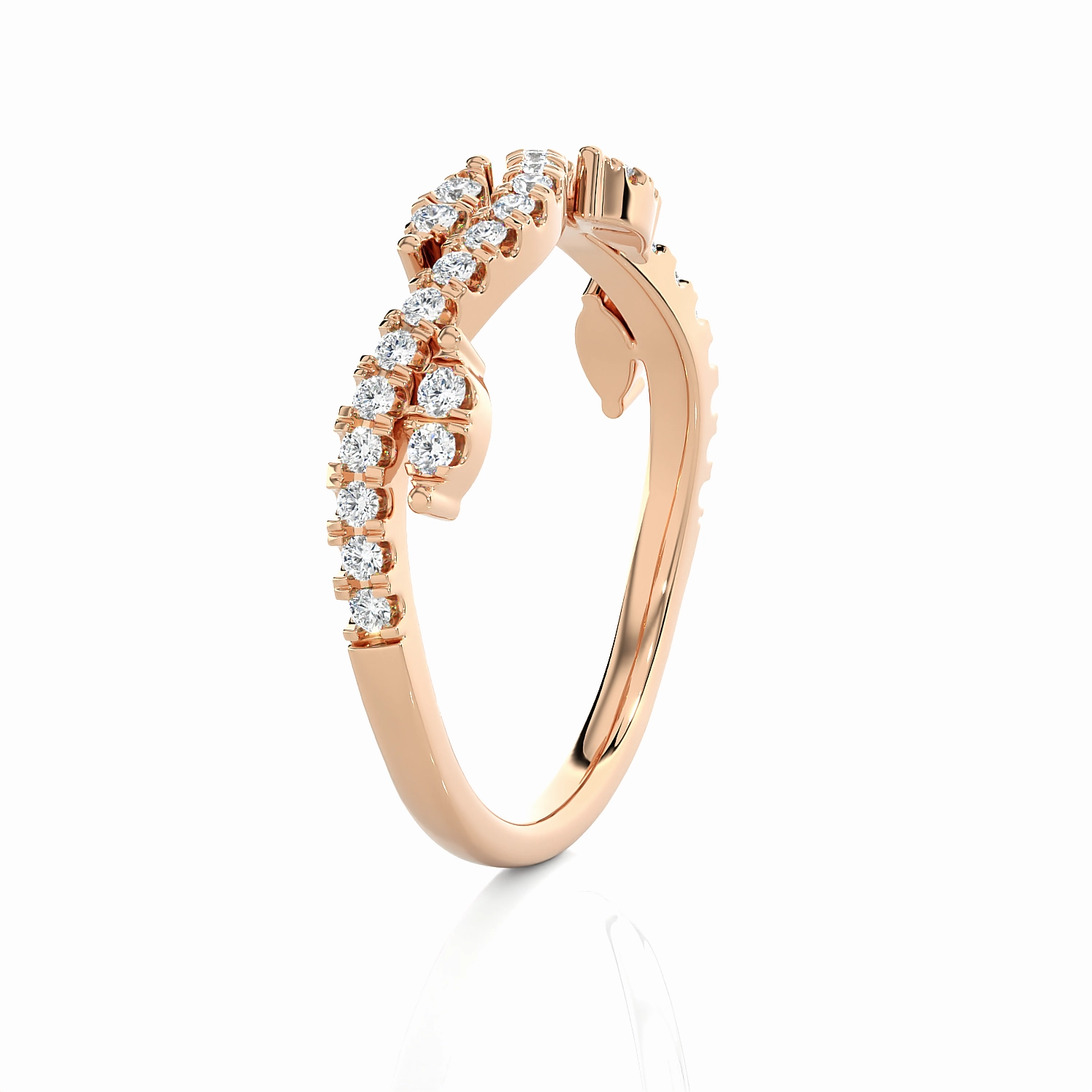 1/3 ctw Round Lab Grown Diamond Ring