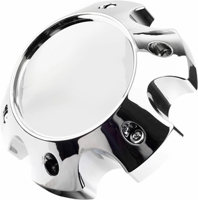 1Pc 145MM/5.71IN Center Cap for KMC XD Series 796 797 798 Wheel Rim Replacement 1079L145A Hub Cap, Chrome 6 Lug Wheel Cover.