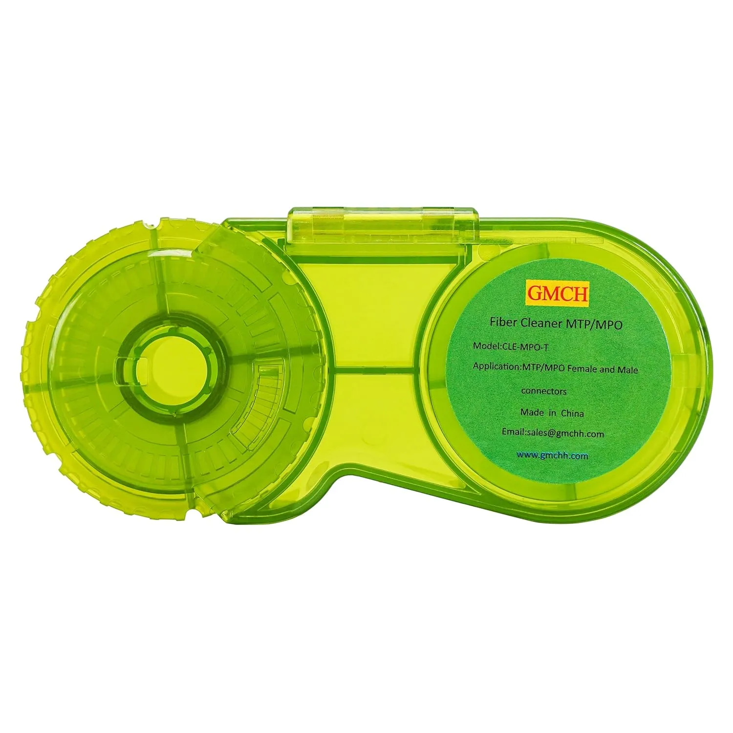 2023 New Cassette Fiber Cleaning kit Fiber Optic Cleaning Box for MPO MTP Male with PINS 2.5mm SC 1.25mm LC MDC CS connectors with 500  Cleans Factory Directly