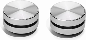 2PCS Bone Conduction Speaker Bluetooth Small Humbird Speaker Stereo Sound Bone Conducting True Wireless Speakers Sound Box (Silver 2packs)