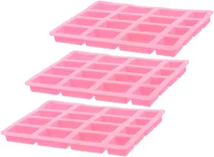 3pcs Miniature Brick Making Tool Brick for DIY Sand Table Crafting Easy Demoulding Cleaning for Miniature Scenes Random Color