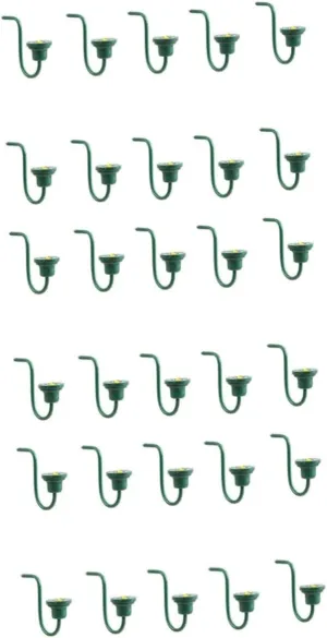 3sets Mini Wall Lamp Micro Landscaping Decor Lamp DIY Model Safe for Sand Table Compact Size for Miniature Landscape Decor 10pcs*3