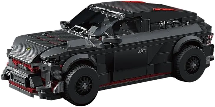 470-Piece Toy Car - Compatible Lamborghini SUV Racing Model, Truck-Like Design, for Car Model Enthusiasts, Compatible with Major Brands