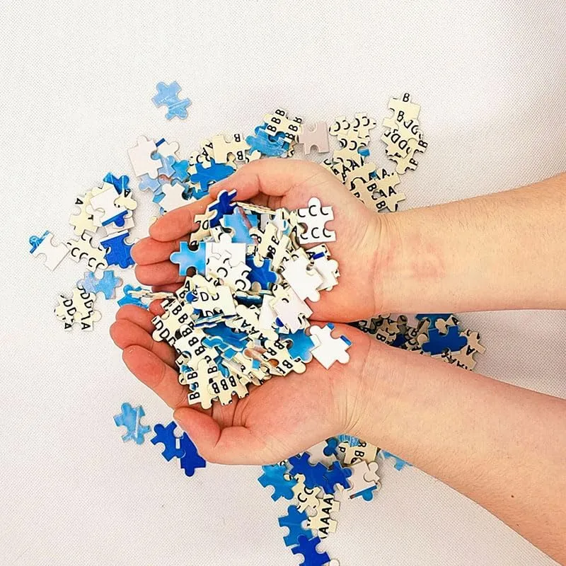 500 Piece Wooden Jigsaw Puzzles for Seniors Elders Relaxing Lighthouse Fishing Village Puzzle Games for Men Women Funny Parent Child Game Toy