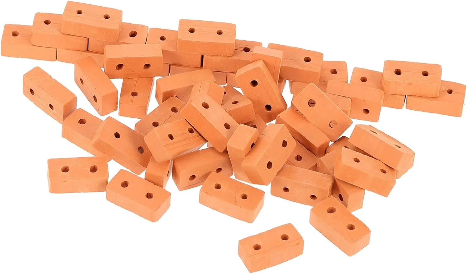50pcs Miniature Bricks for Projects Realistic Landscaping Accessories for Houses Train Stations and Versatile Simulation Bricks
