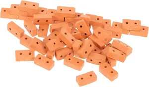50pcs Miniature Bricks for Projects Realistic Landscaping Accessories for Houses Train Stations and Versatile Simulation Bricks
