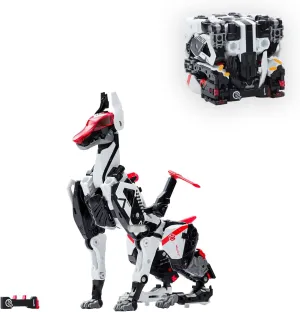 52TOYS Beastbox ROARMEO Deformation Action Figures, Collectible Deformation Toys in Animal Mecha and Cube, Robot Toys for Boys
