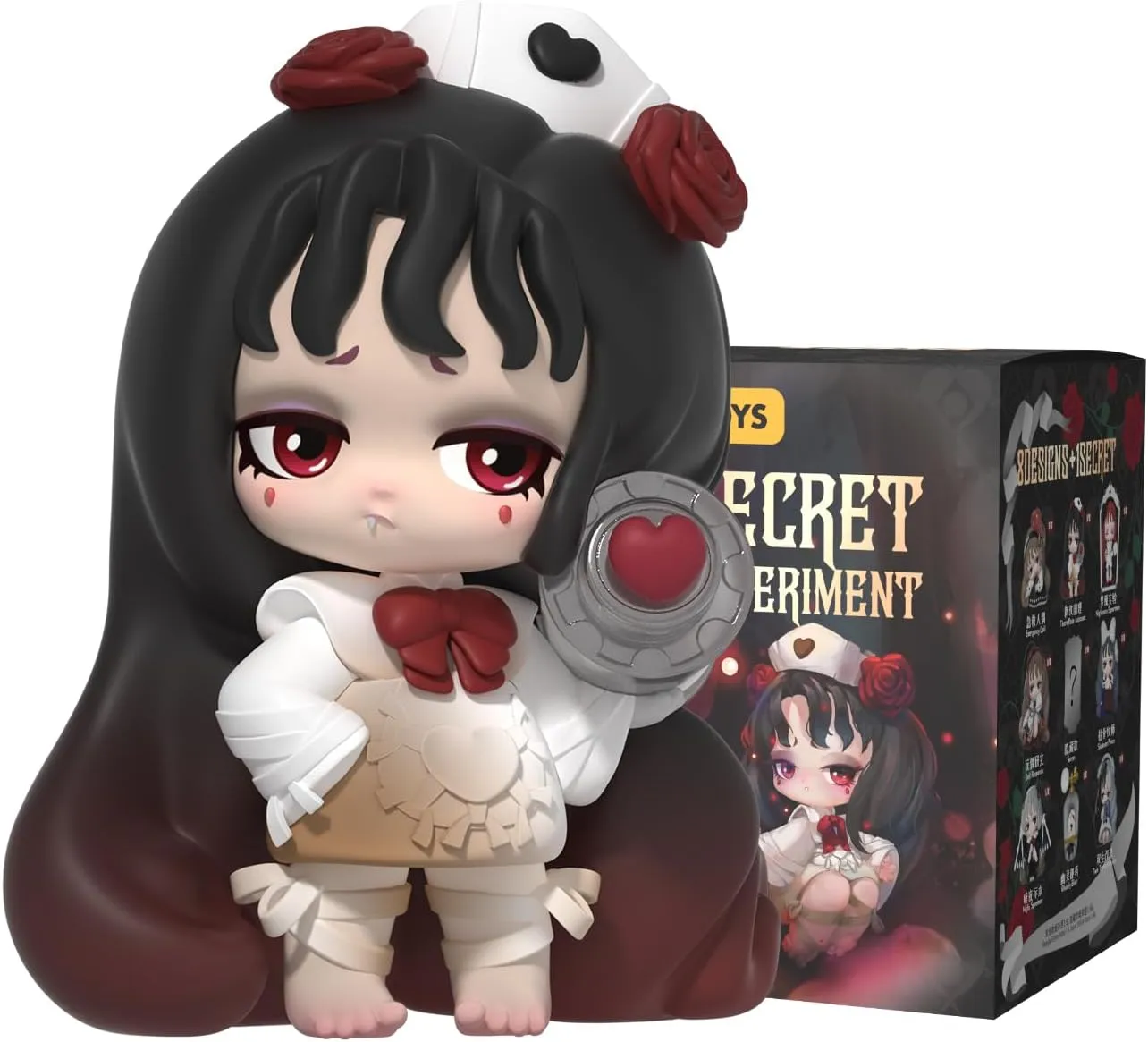 52TOYS Lilith Secret Experiment Series 1PC, Collectible Toy Kawaii Creative Gift Room Decor Desktop Decoration 4.33 Inch, Gift for Birthday Part
