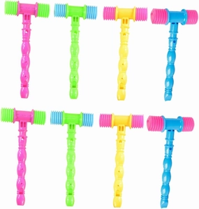 8pcs Music Hammer Hammers for Toddlers Hitting to Grabbing Skills Musical Playthings for Boys Girls