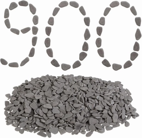 900 pcs, Mini Bricks for Crafts, Tiny Bricks for Landscaping, Miniature Pavement Bricks, 1/12 Scale Dollhouse Accessories