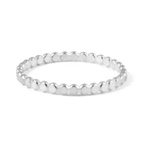 925 Sterling Silver Stacking Rings Handmade In USA | Dainty Simple and Minimalist Silver Jewelry | Thin Silver Band | Trendy Gifts for Mom, Sister, Friend (6)