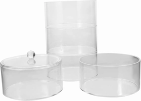 Acrylic Storage Box Stackable Transparent Organizer for Watches Belts Jewelry and Stationery Accessories Stylish Design for Efficient Space Saving