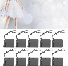 Action Figure Stand, Figure Model Stand Figure Holder Display Plastic Figure Stand For Dolls Adjustable Action Figure Display Stands For 6 Inch (plastic 3)