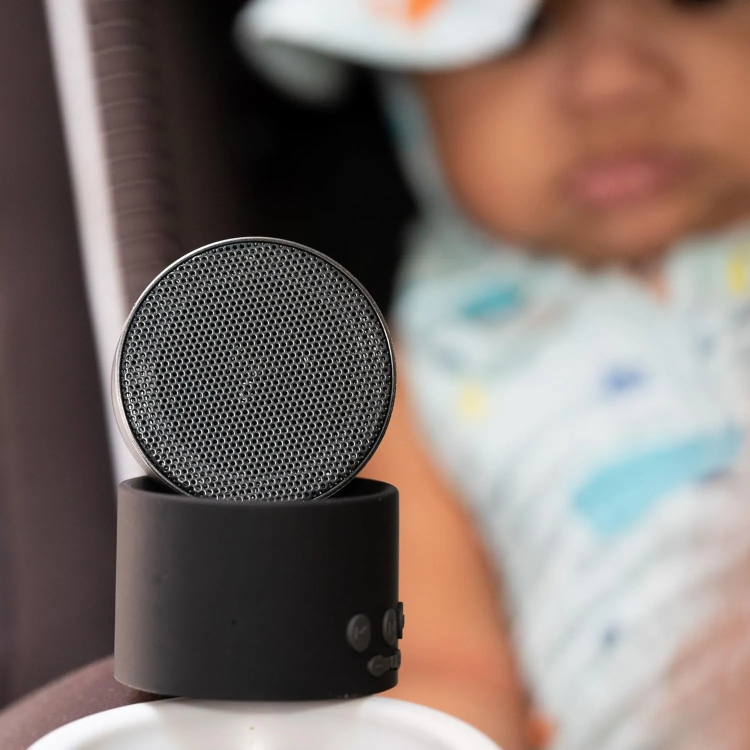 Adaptive Sound Technologies LectroFan Micro 2 - Portable Bluetooth Speaker & White Noise Machine - Compact Sound Machine for Travel - 11 Non-Looping Sounds for Sleep Support - Black