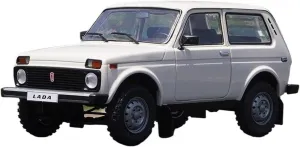 Alloy Resin Car Vehicle Model 1 18 Fit for Lada Niva SUV Jeep Imitation Static Die-cast Alloy Model Car Toys Ornaments Collection Gifts Festive Deluxe Gift (Color : B)