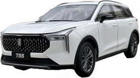 Alloy Resin Car Vehicle Model 1 18 Fit for Pentium T55 Alloy Metal Car Model Simulation Jeep Gift Collection Gift Crafts Adult Toy Red Festive Deluxe Gift (Color : White)