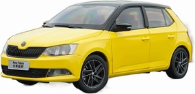 Alloy Resin Car Vehicle Model 1 18 Fit for Skoda Fabia Vehicle Metal Scale Alloy Diecast Car Model Static Toy Fit for Collectible Gift Display Festive Deluxe Gift (Color : B)