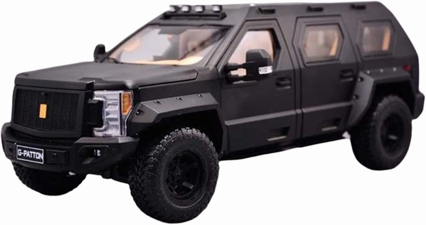 Alloy Resin Car Vehicle Model Fit for George Patton G.Patton 1 18 Alloy Full Opening Simulation Car Model Heavy Off-Road Vehicles Collectible Festive Deluxe Gift