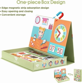 AlphaMag – Magnetic Alphabet Puzzle for Kids Ages 3  – Boosts Early Literacy and Fine Motor Skills