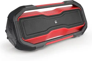 Altec Lansing ROCKBOX XL Wireless Bluetooth Speaker, Portable Waterproof with 20 Hour Playtime and 5 Illuminating LED Light Modes, Floating Wireless Speaker for Indoors and Outdoors