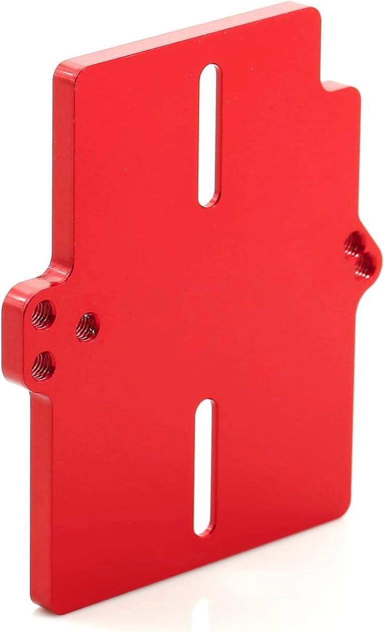Aluminum ESC Mounting Plate for Traxxas Mini Maxx RC Car,Red