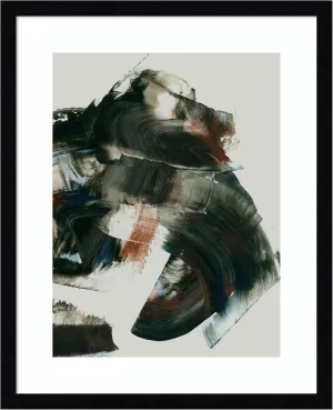 Amanti Art Framed Wall Art Print 21x17 Aramis by Urban Road, Abstract Wall Art, Modern Contemporary Decor, Small Poster Painting Artwork for Living Room, Bedroom, Bathroom, Kitchen, Office or
