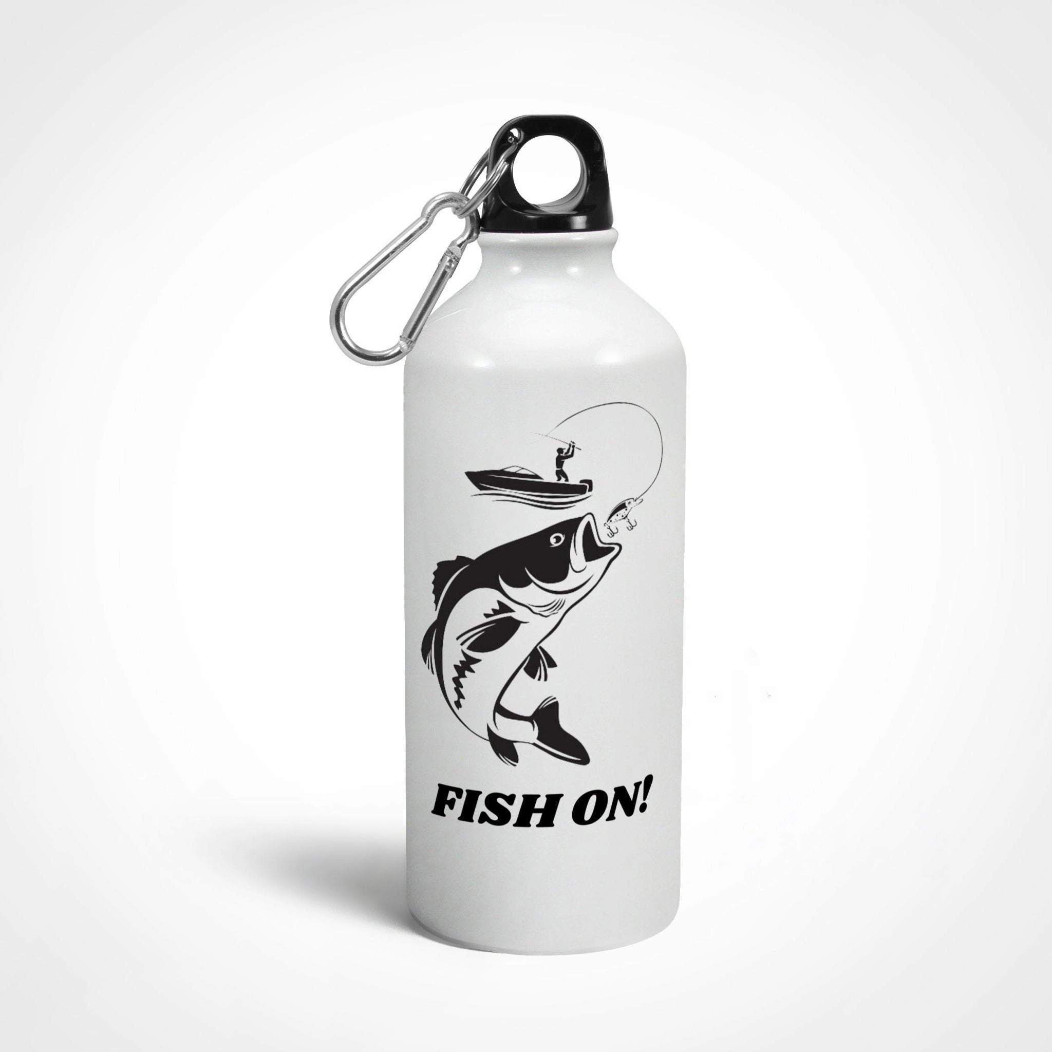 Anglers Hydration Water Bottle | Fish On | 600 Ml & 750 ML