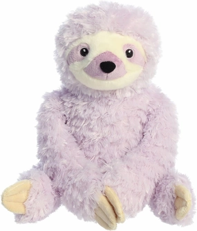 Aurora® Adventurous Destination Nation™ Sloth Stuffed Animal - Global Exploration - Learning Fun - Purple 12 Inches