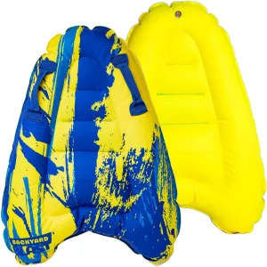 BACKYARD BLAST Deluxe Rider with Joint Cloth Material, Inflatable Body Board Slide Rider, 30.7" x 19.6" x 5.5"
