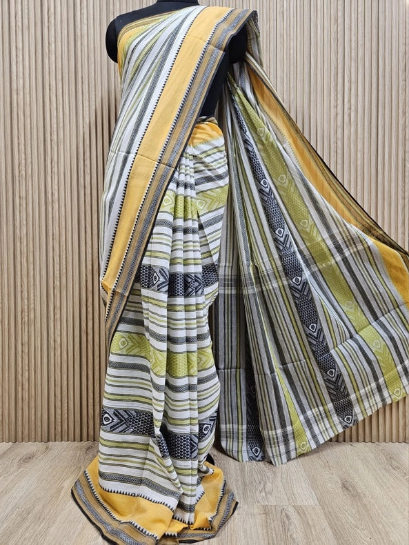 Balaram Saha: Elevate Your Style with Multi Color Dhonekhali Fish Motif