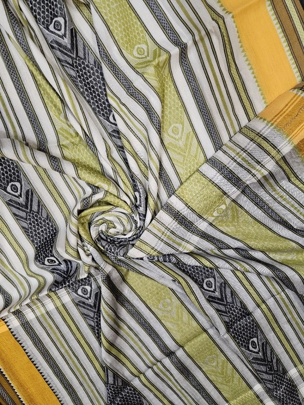 Balaram Saha: Elevate Your Style with Multi Color Dhonekhali Fish Motif