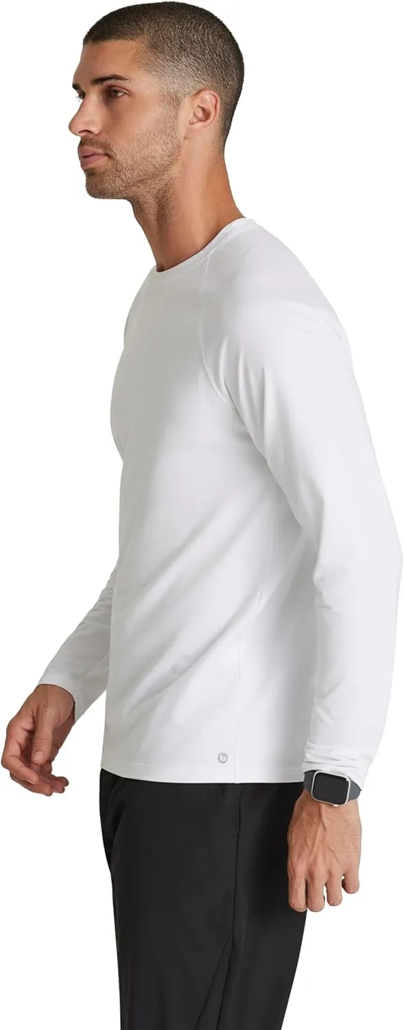 BARCO One Under Scrubs for Men - Crew Neck Long Sleeve Men’s Medical Scrub Tee