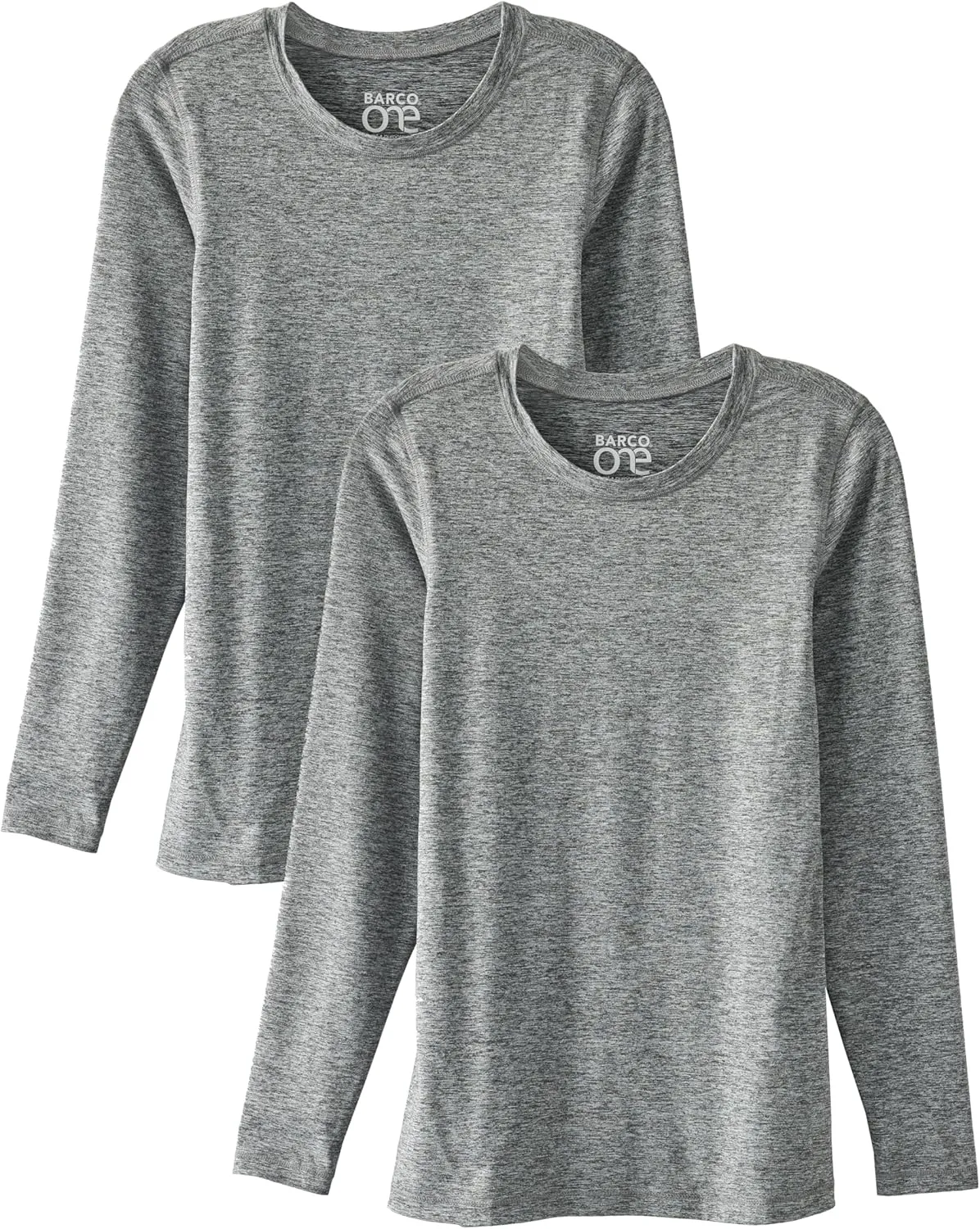 BARCO One Under Scrubs for Women- Crew Neck Long Sleeve Women's Medical Scrub Tees