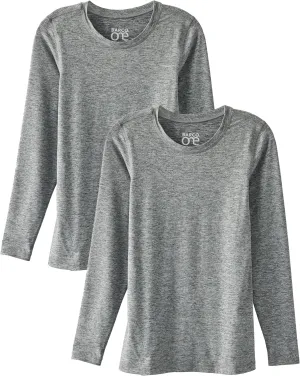 BARCO One Under Scrubs for Women- Crew Neck Long Sleeve Women's Medical Scrub Tees