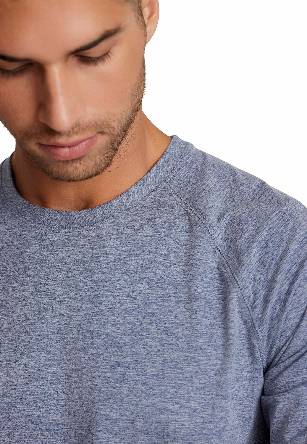 BARCO One Under Scrubs for Men - Crew Neck Long Sleeve Men’s Medical Scrub Tee