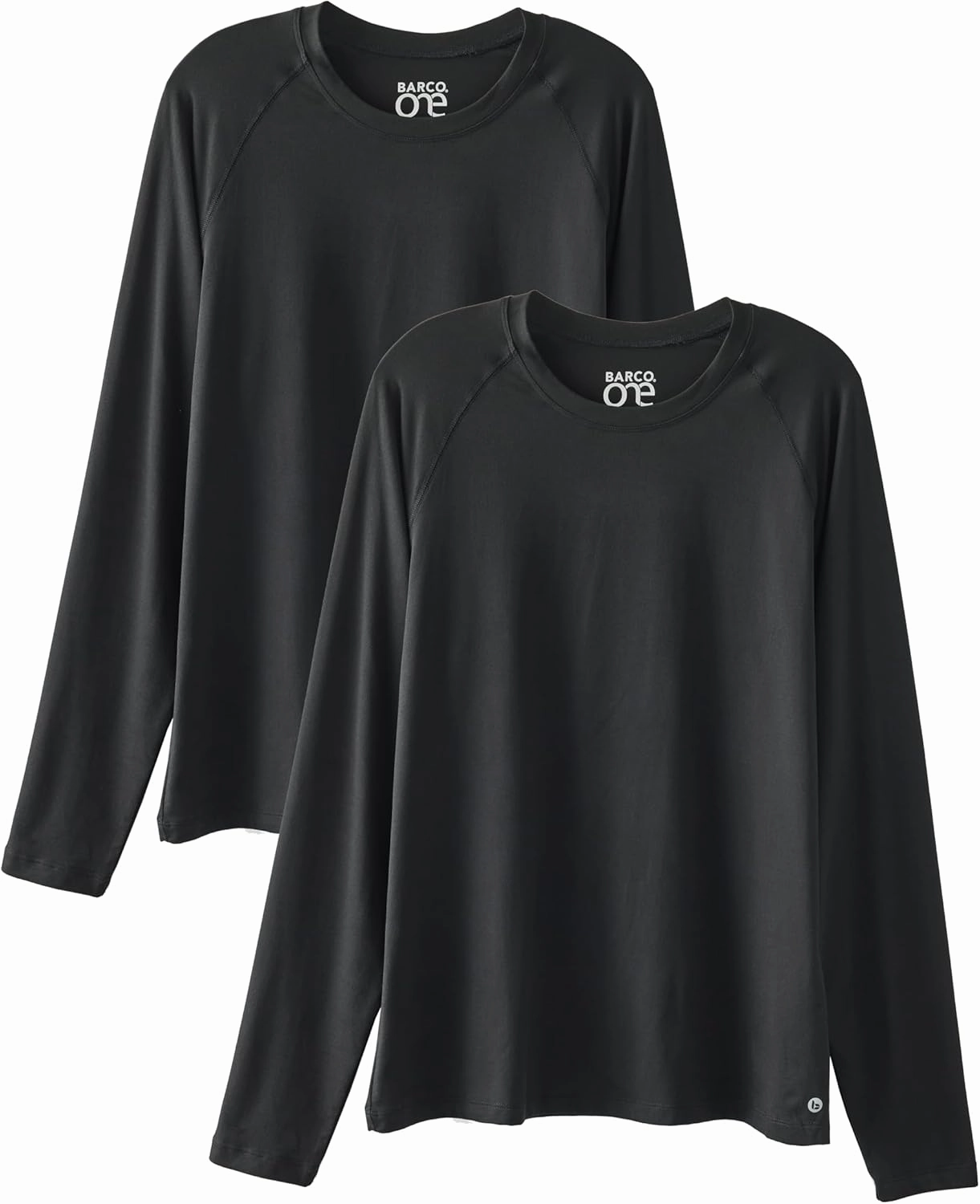 BARCO One Under Scrubs for Men - Crew Neck Long Sleeve Men’s Medical Scrub Tee