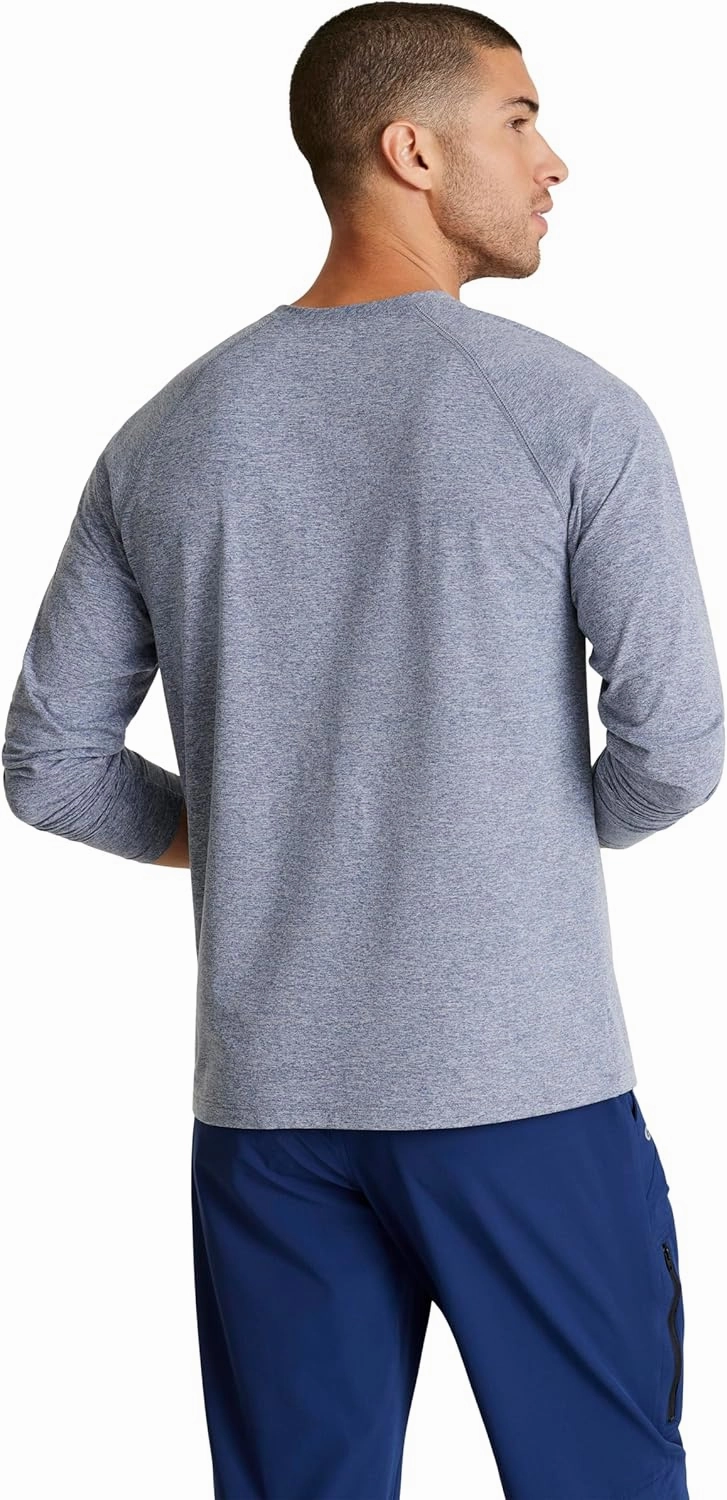 BARCO One Under Scrubs for Men - Crew Neck Long Sleeve Men’s Medical Scrub Tee