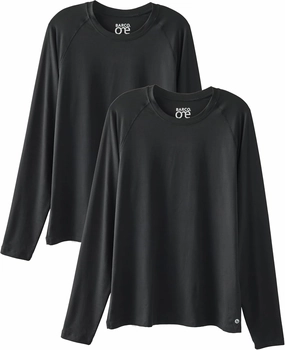 BARCO One Under Scrubs for Men - Crew Neck Long Sleeve Men’s Medical Scrub Tee