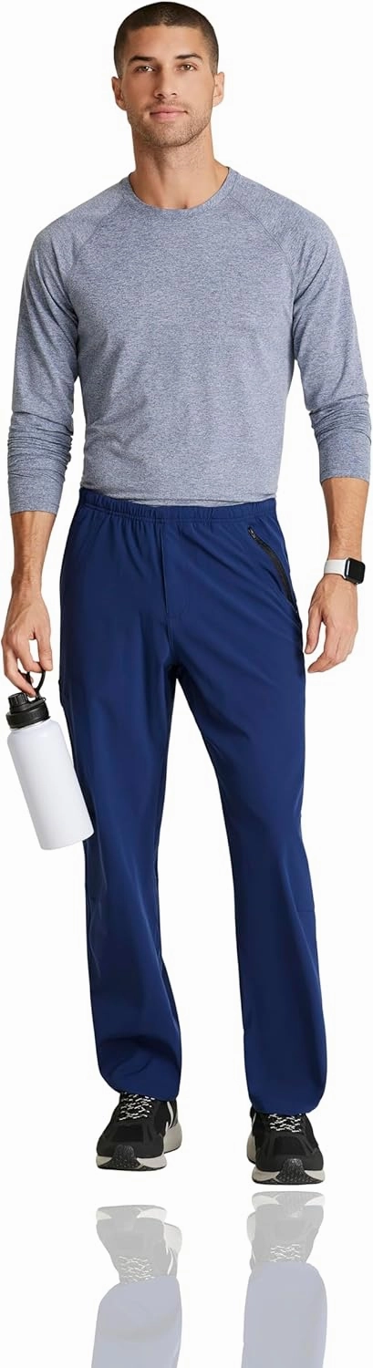 BARCO One Under Scrubs for Men - Crew Neck Long Sleeve Men’s Medical Scrub Tee