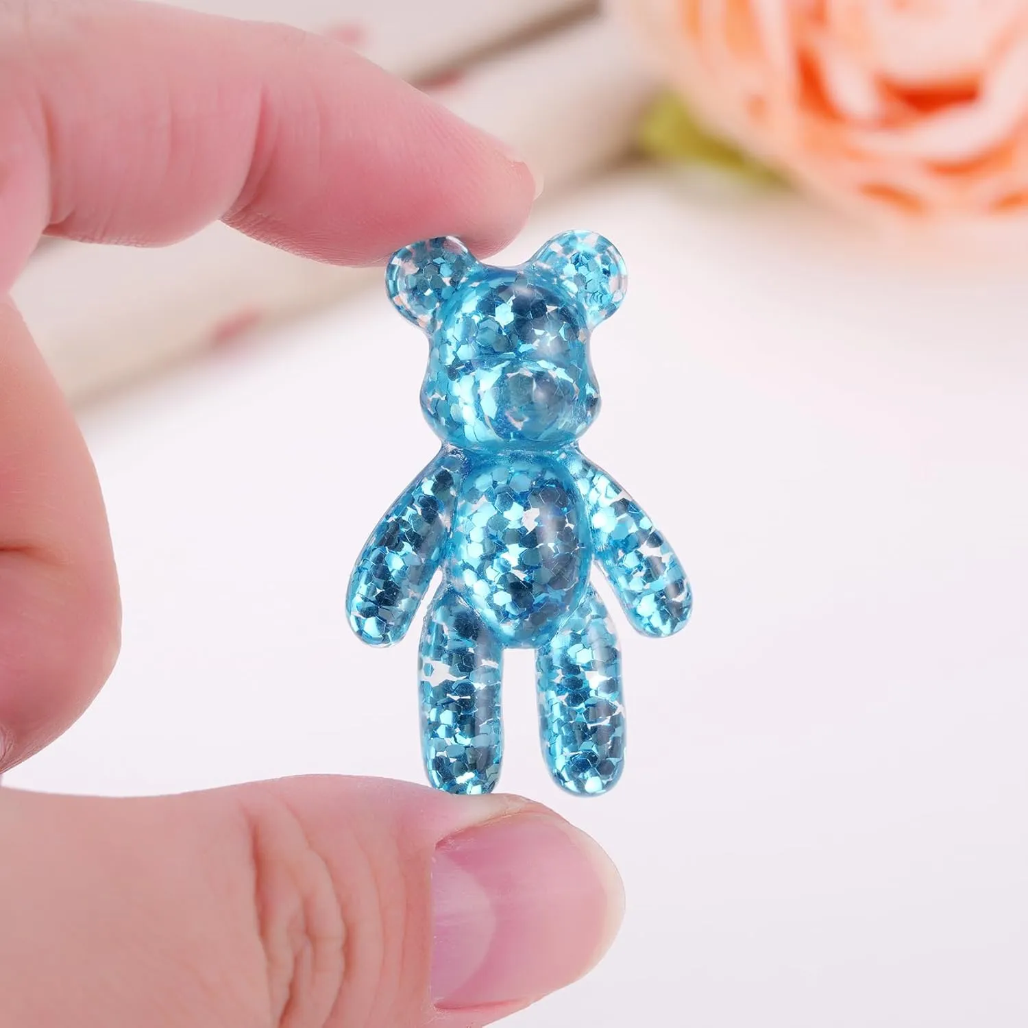 Bear of Dreams Card Gift for Dreamers, Pocket-Sized Resin Bears Keepsake, Daily Motivation Reminder Gifts, Mini Dream Bear Pocket Hug Gift for Inspire Confidence, Success, Dreams