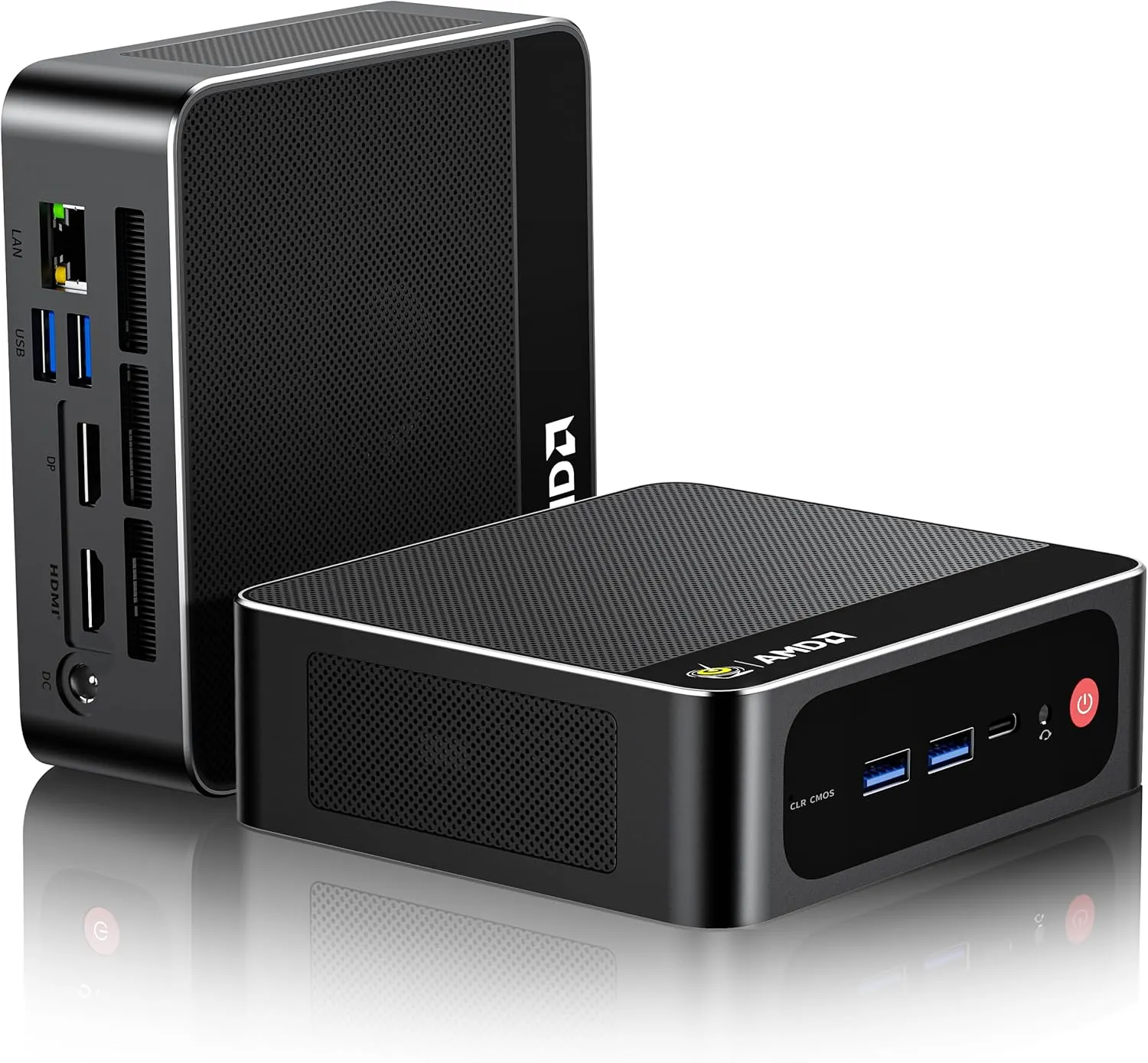Beelink Mini PC AMD Ryzen 7 5825U Up to 4.5GHz 8C/16T, SER5 PRO Mini Computer with 32GB DDR4 RAM 1TB M.2 SSD, Support 4K Triple Screen Display(HDMI DP Type-C)/WiFi6/BT5.2/Gigabit LAN/Home/Office